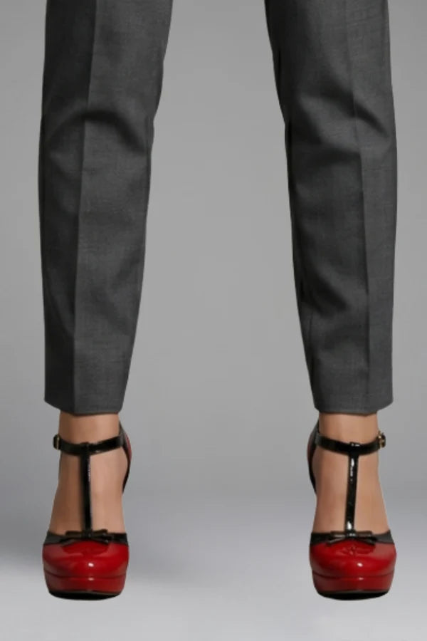 Zara | Women’s Round Toe Ankle Strap High Heels